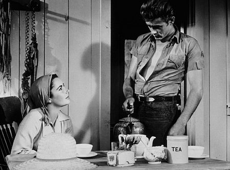 y el abrupto y autodestructivo Jett Rink que acompañaba a Liz Taylor en “Giant” (1956), de George Stevens.“Giant” era un drama ambientado en un rancho de Texas, junto a Rock Hudson y Elizabeth Taylor.Por esta película obtuvo su segunda nominación al Óscar, con Hudson.