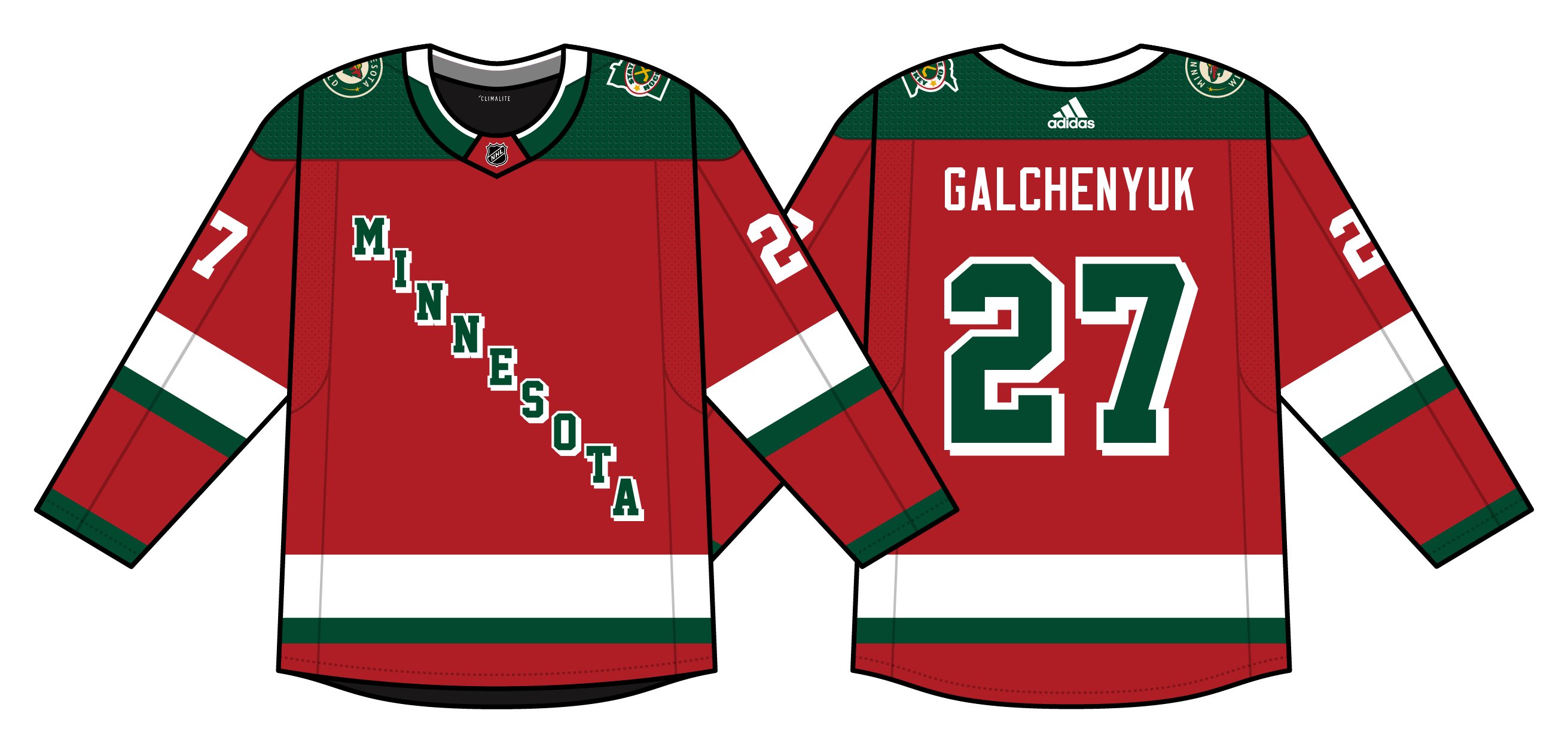 Minnesota wild jersey concepts new arrivals
