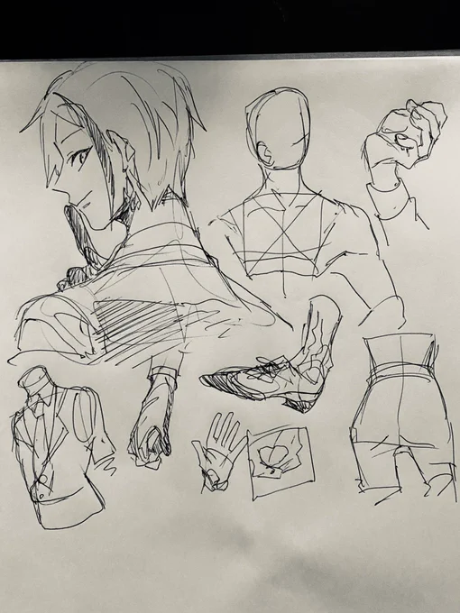 朝の一発描き
ジェイドともろもろ 