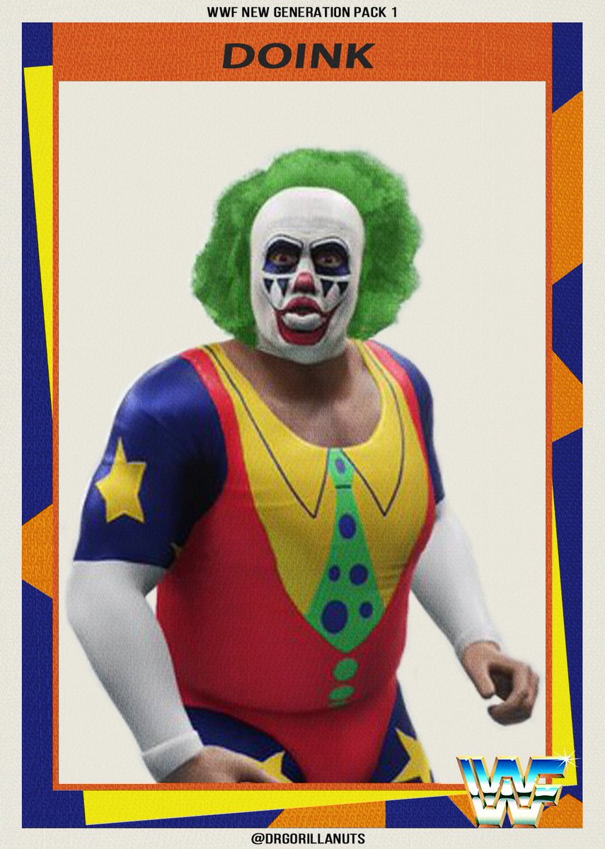 DrGorillaNuts's tweet image. So I went to upload the New Generation Pack #1 CAWs for @WWEgames #2K19 and the servers weren't working 😓 I will have them up ASAP, as they are all done! To tide everybody over though, here are some vintage "collector's cards" made by @xharperco for 4 of the 6!
