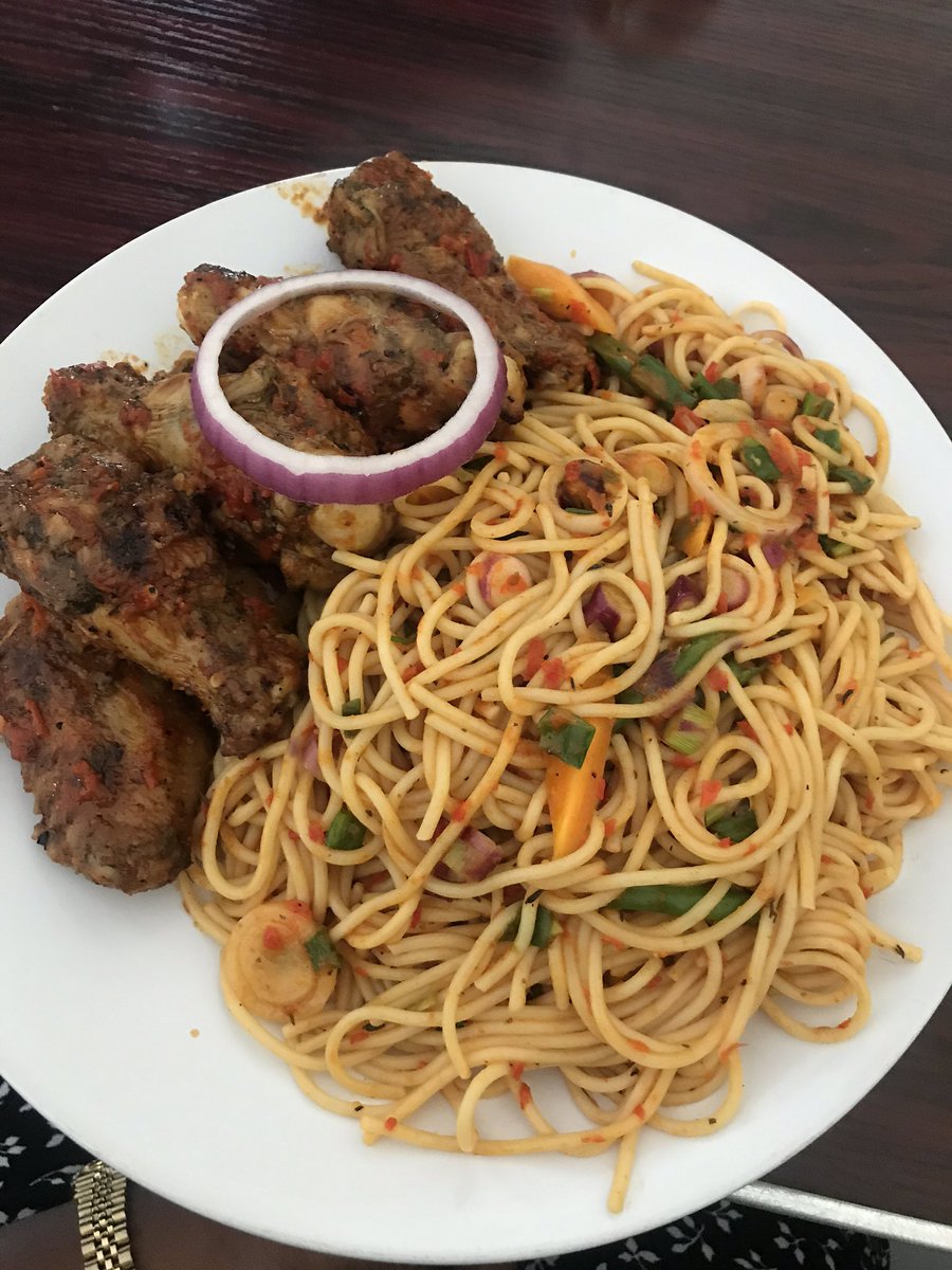 Second has to be Sharwama and Grills!Chop belle full!I recommend Spaghetti/Jollof rice and wings platter (N1800*2) with soft drinks (N200*2). This one is easy. Don’t bore our date though. Call at least 15 minutes ahead for quicker service 0803 532 0140.