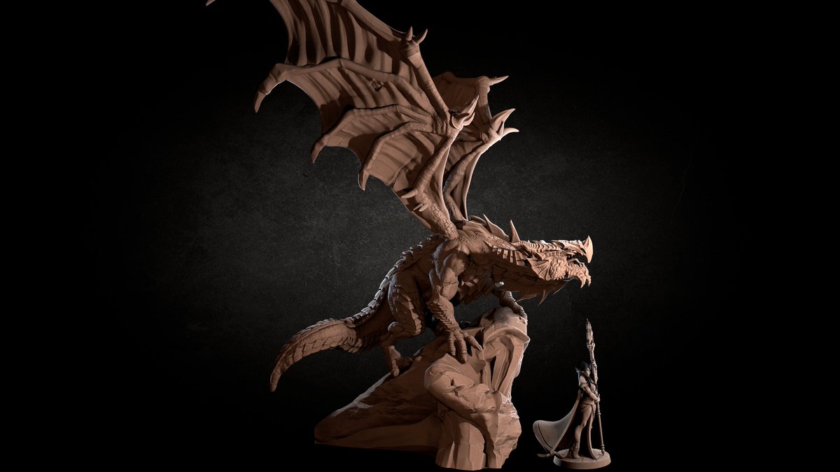 bitethebulllet's tweet photo. First Lotalty Reward Miniature

Twilight, the Ancient Dragon

Support us on :
https://t.co/soggfDkuwP

#3Dprinting #3dprintedminis #paintingminis #paintingminiatures #customminiatures #miniatures #boardgames #tabletop #tabletopgames #tabletoprpg #RPG #wargames #warmongers #DnD https://t.co/RXYQZungaa
