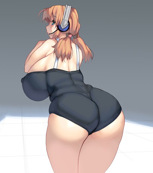 【閲覧注意】ぽっちゃりした女の子が水着の上からうんちする。続きはpixivで! 