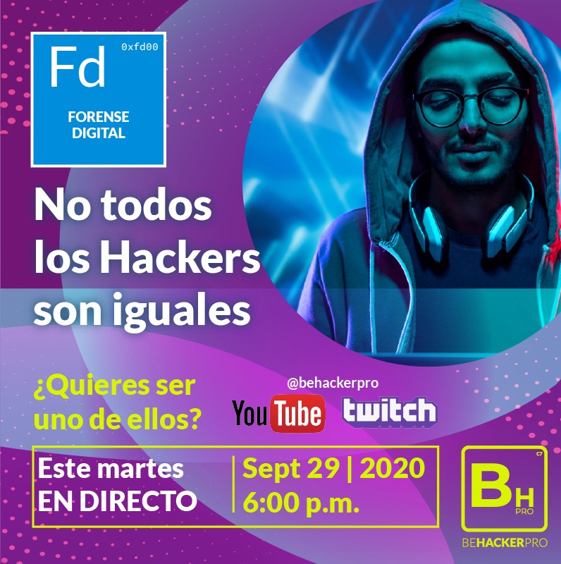 nonroot's tweet photo. ¿Y eso de ser Analista Forense Digital de que se trata 🤔?
Ahora mismo en #Youtube y #Twitch  https://t.co/K4TNu5MQMa  https://t.co/egAyRvGa5w #Forensics #0xfd00 @behackerpro @fixxx3r @dvirus @HackLabMed https://t.co/eiunh62h9L