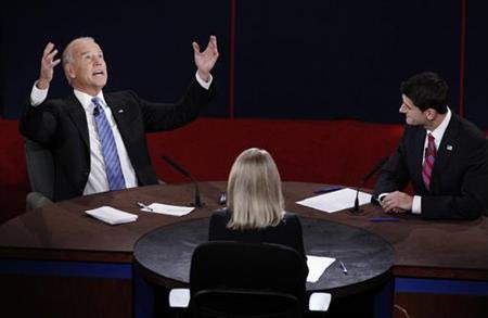 35 days.  And the last time VP was faced with malarkey on the debate stage.