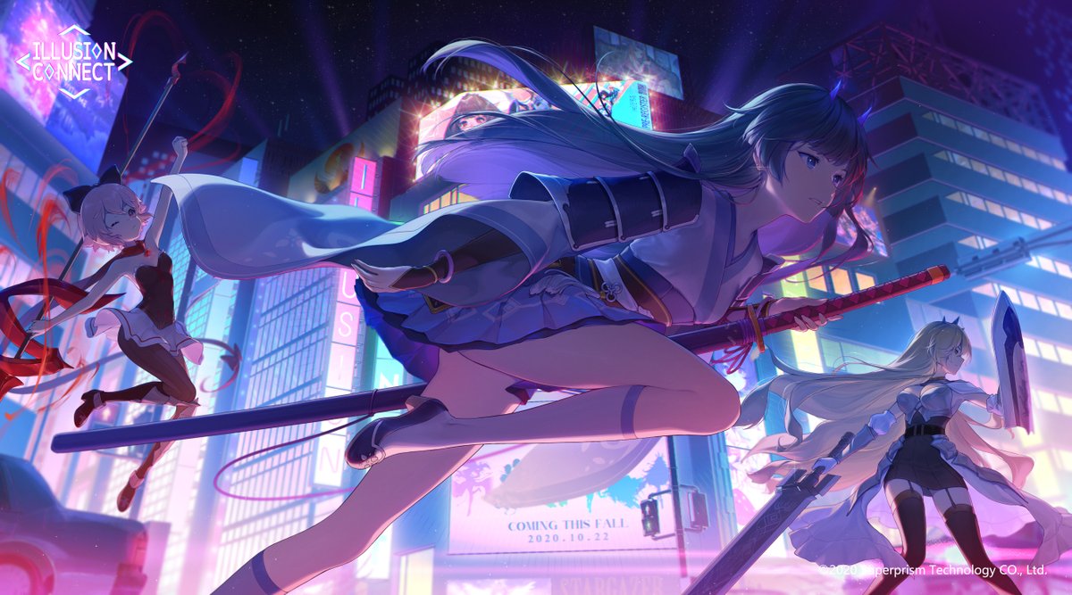 Download Illusion Connect Saya Background