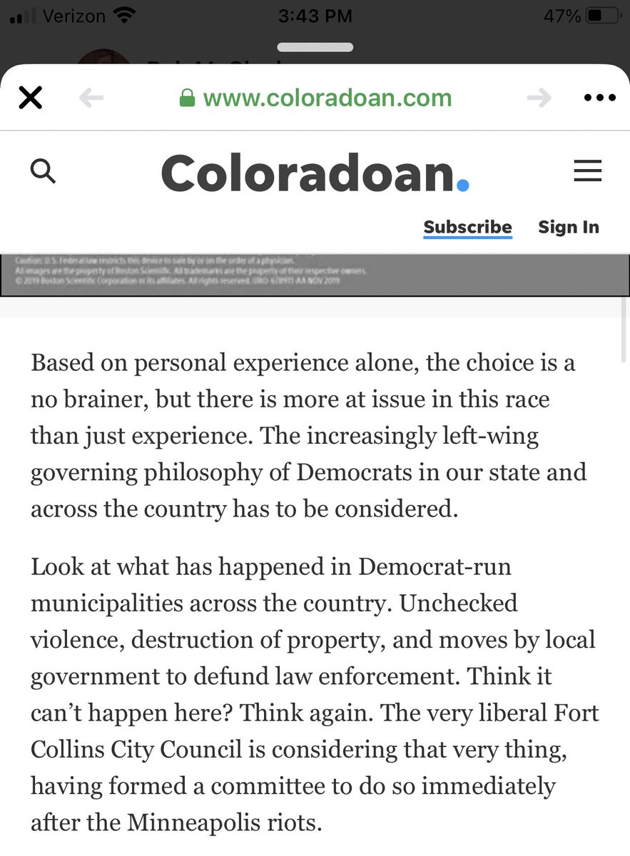 bobmccluskey's tweet image. Little known fact, Larimer county is one of the best ran counties in the nation. Let’s keep it that way! 
#KeepLarimerLocal

Thanks Jeff Pace &amp;amp; the Coloradoan.