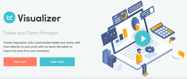 Hostenko's tweet image. Плагин Visualizer – менеджер таблиц и диаграмм для WordPress