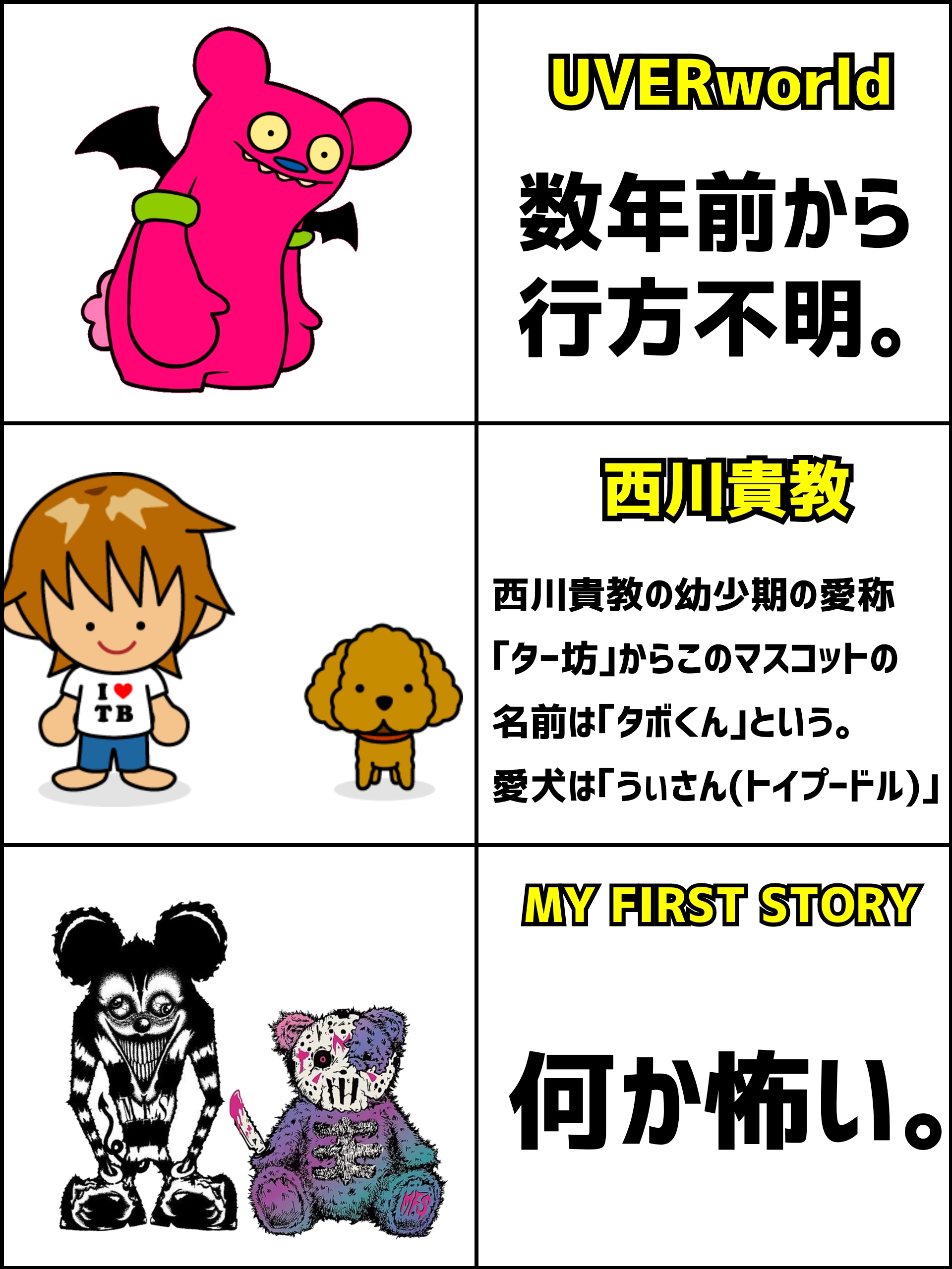 餓鬼iちょ バンドのマスコットキャラクターは可愛いのが多いので紹介します T Co Gjmltfac2h Twitter