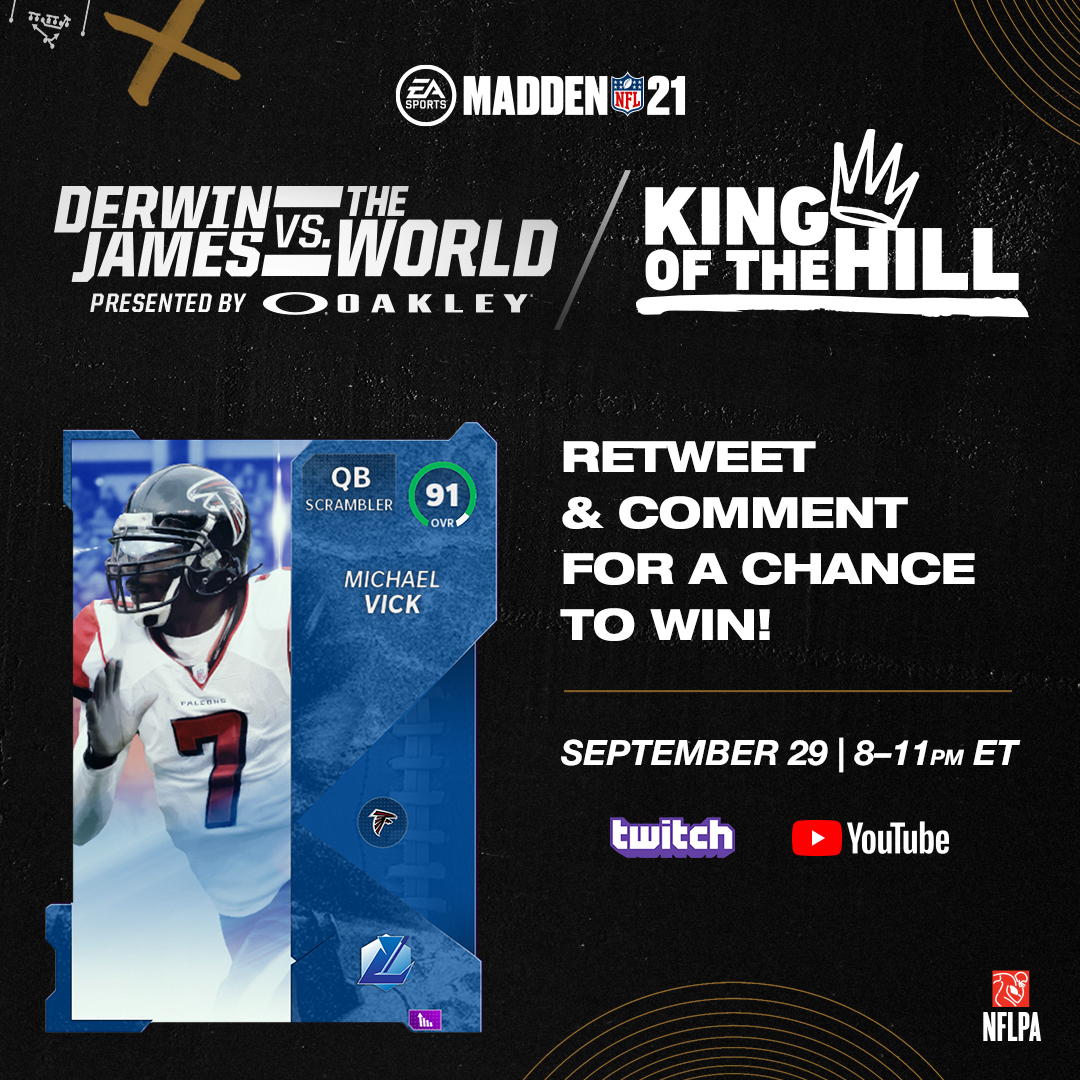Madden Ultimate Team (@easports_mut) on Twitter photo LET'S GO WEEK 3!! What matchup are you most looking forward to tonight?
RT & Comment for a chance to win <a href="/MichaelVick/">Michael Vick</a> πΉοΈ π LET'S GO WEEK 3!! What matchup are you most looking forward to tonight?
RT & Comment for a chance to win <a href="/MichaelVick/">Michael Vick</a> πΉοΈ π