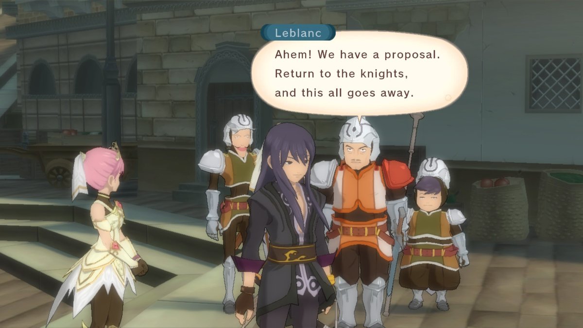 was it flynn who ordered this  #TalesofVesperia