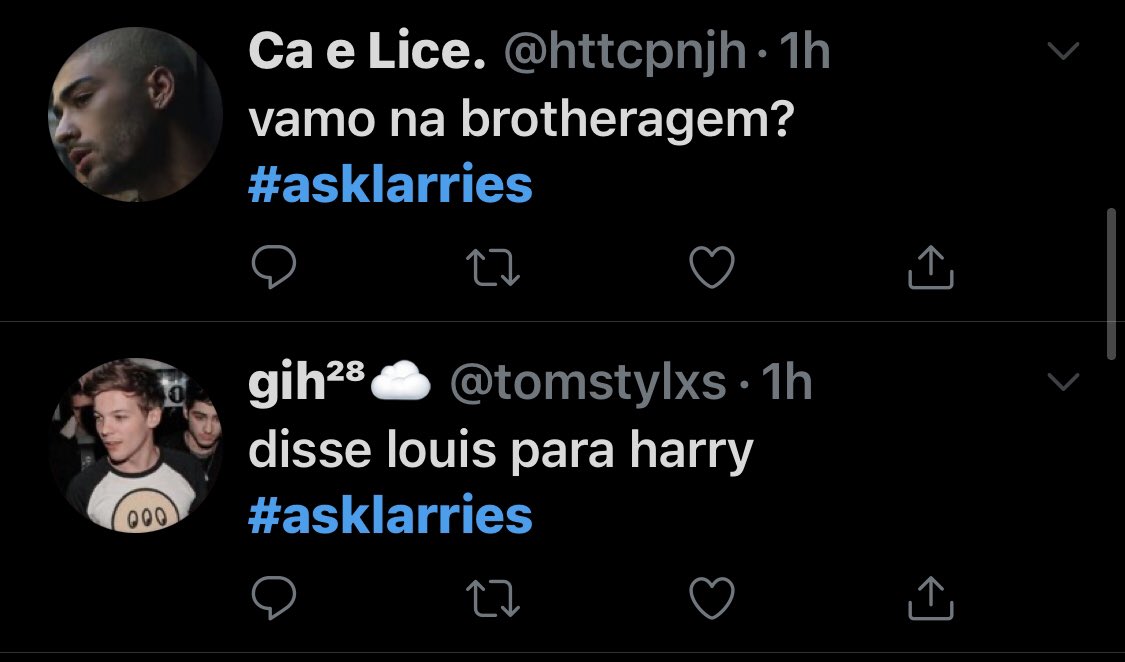 shetastesback's tweet photo. como sempre td na brotheragem neh kakakak
#asklarries https://t.co/lyL2stxKN7