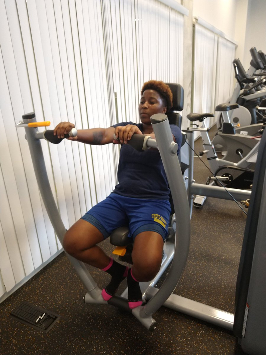<a href="/EastWestUniver2/">East-West University Men/Women Basketball Program</a> Lady Phantoms basketball players putting in work in the weight room. <a href="/Coach_K__/">Kejuan Saulsberry</a> <a href="/arogersgball/">Andre Rogers</a>