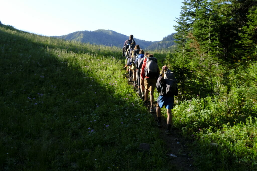 TroutUnlimited's tweet image. The Strawbridge Family meets a moose on the #HenrysFork and ventures into @YellowstoneNPS on their hike of the #CDT. bit.ly/36iFEf6