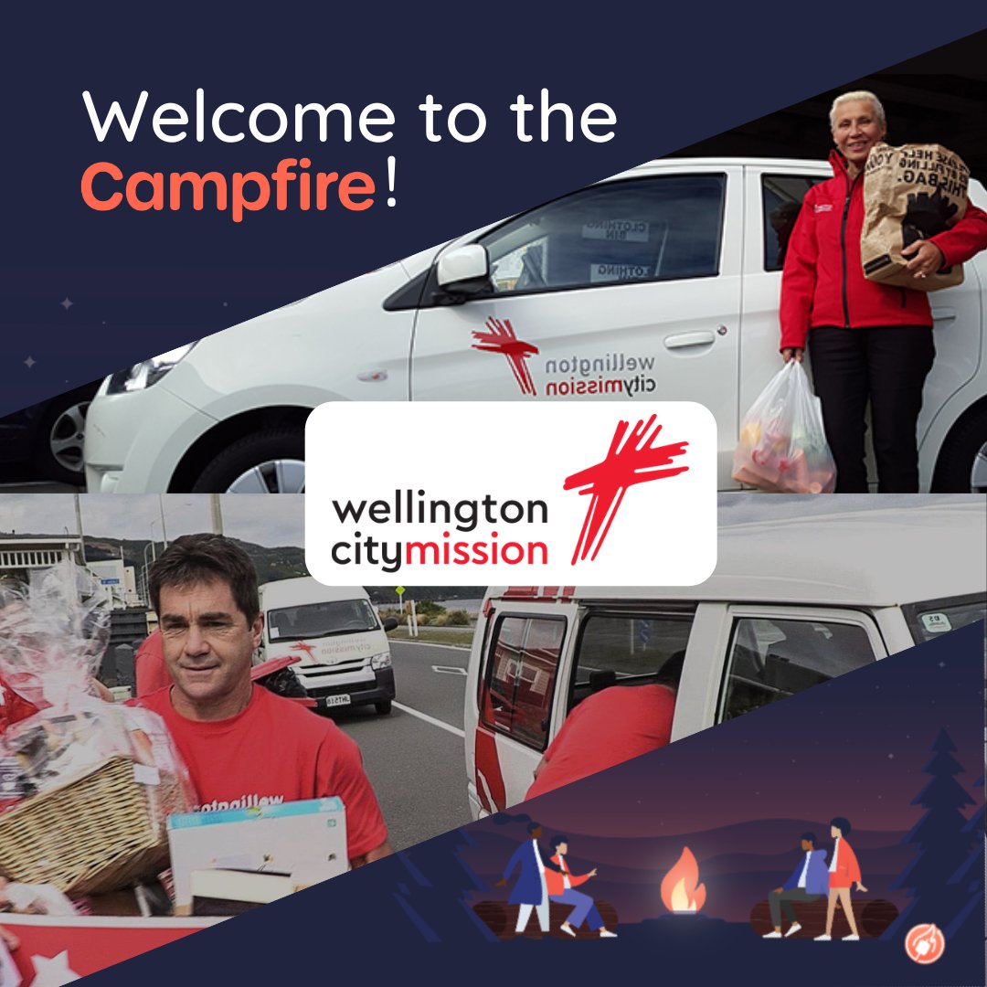 Welcome to the Campfire #TheWellingtonCityMission!! As a huge supporter of @orangeskynz, it is great to have you as part of the team working alongside our mission to amplify impact #yourcampfire #tech4good