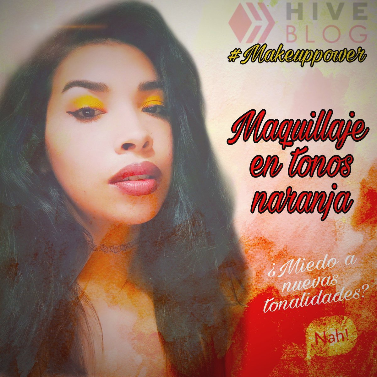 Michu23682199's tweet photo. OMG 😣😣😯😯
Makeup orange and yellow... I so exited! 

Look more in my comments!!! 

#hive
#makeup 
#makeuppower
#posh https://t.co/L454OXmNPI