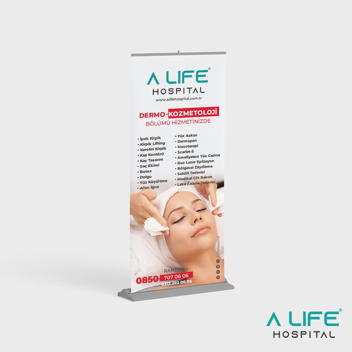 gokceanadolUX's tweet photo. Alife Hospital Dermo-Kozmetoloji Bölümü #sosyalmedyapost tasarımları https://t.co/U6gjEMFqUG