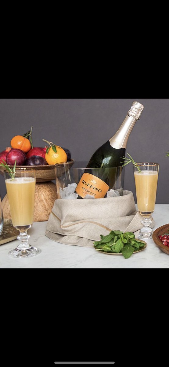 Come in and enjoy a glass of Ruffino Prosecco!