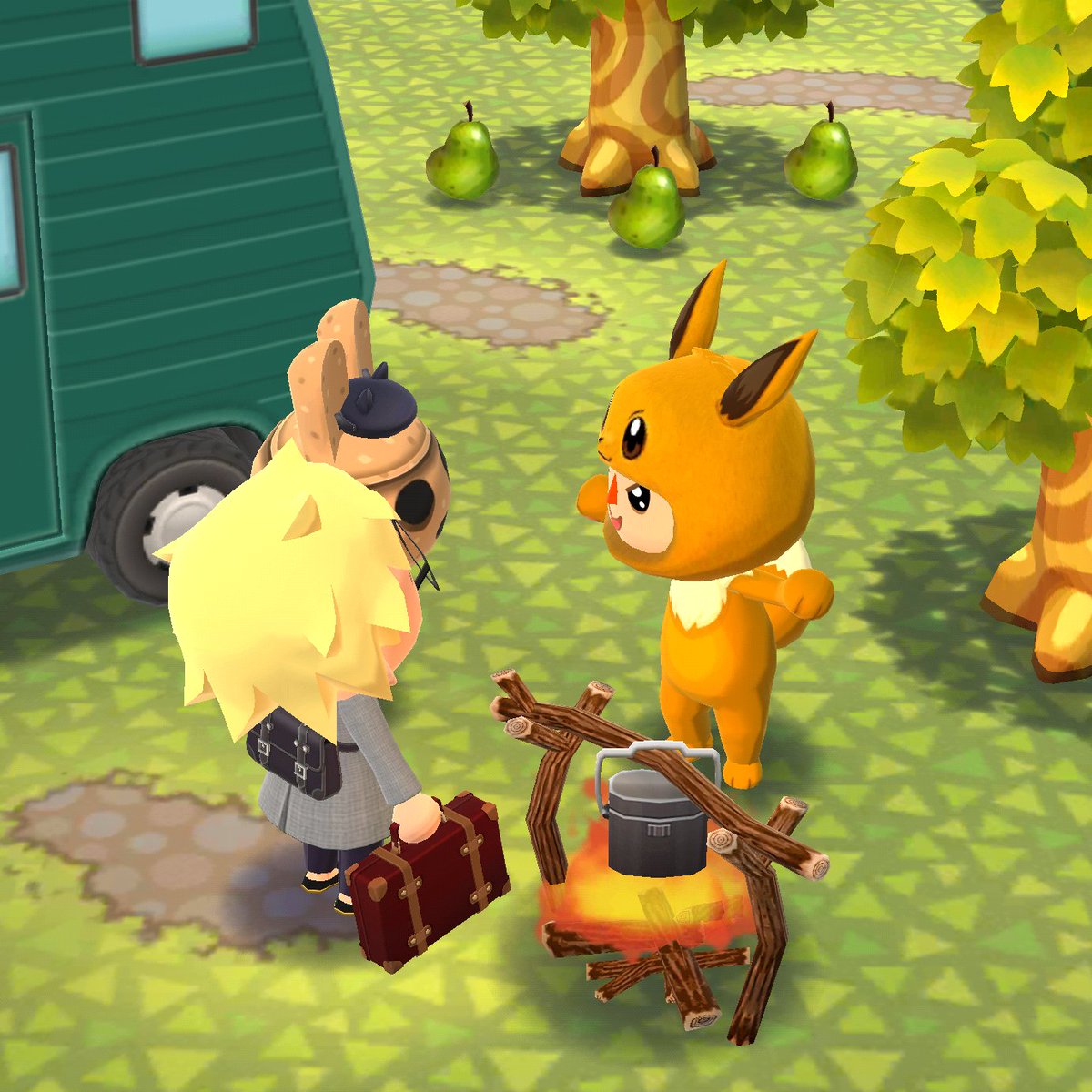 kiya_carp's tweet photo. #ポケ森
今回島に遊びに来てくれた方は
ジェイさん(@pokemori_Jay)
【イタズラしちゃうぞ〜】
Σ(ﾟ□ﾟ)あっ!!鞄燃えそう
遊びに来てくれてありがとう😊 https://t.co/Tgm2zbXXhs