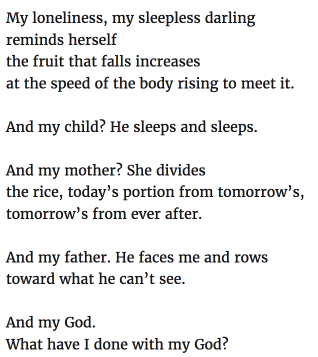 Avoiding the debate with a lovely poem by Li-Young Lee. 

I wish you the same.