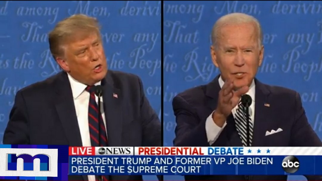 Tell me this isn't an episode of <a href="/TheMAURYShow/">The Maury Show</a> #Debates2020 #PresidentialDebate2020 #PresidentialDebate