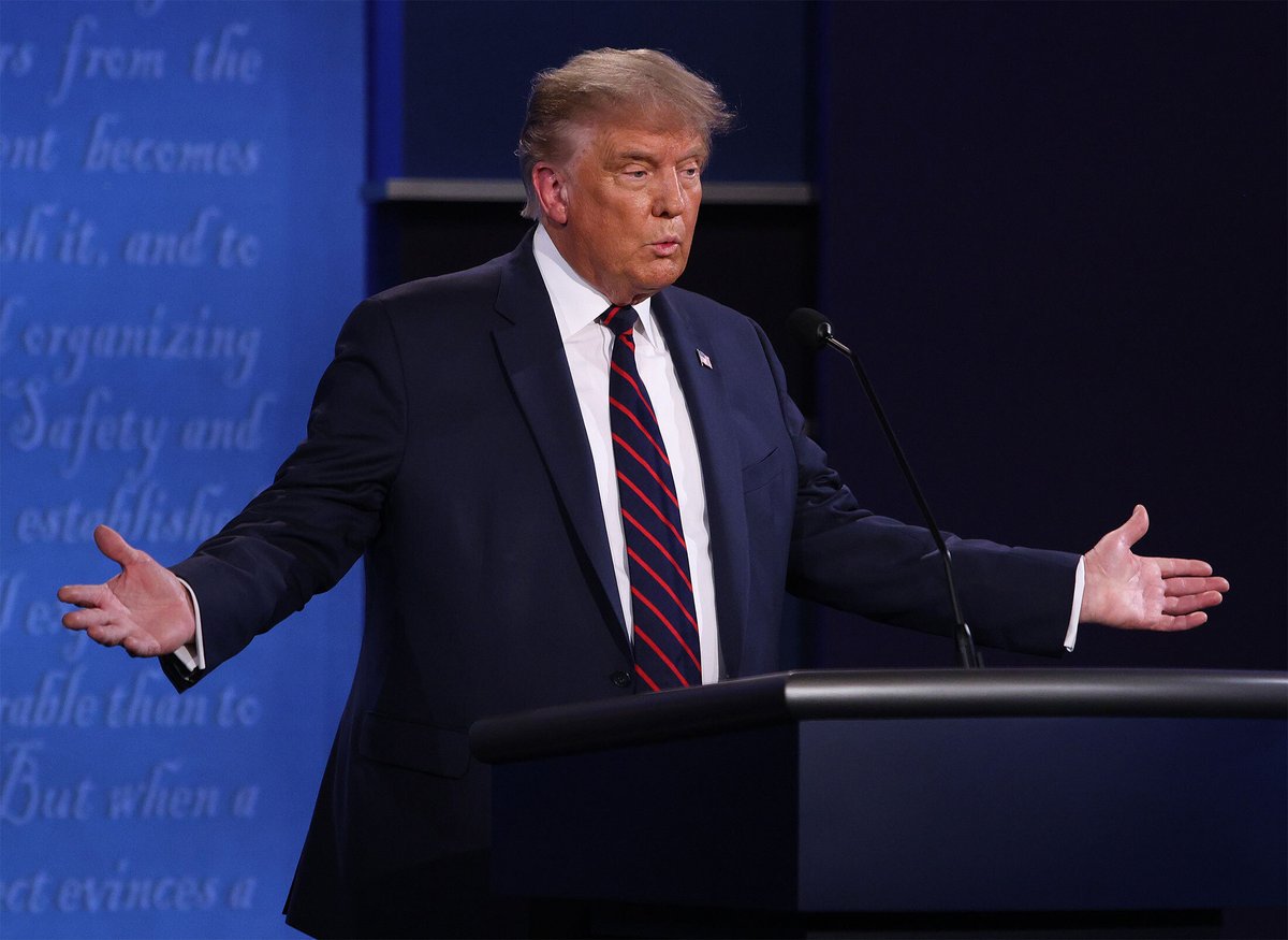 Trump and Joe Biden sparred over their respective plans for U.S. health care, interrupting and talking over each other in the opening moments of their first debate as moderator Chris Wallace tried mostly in vain to control the conversation trib.al/IP2ZHPL