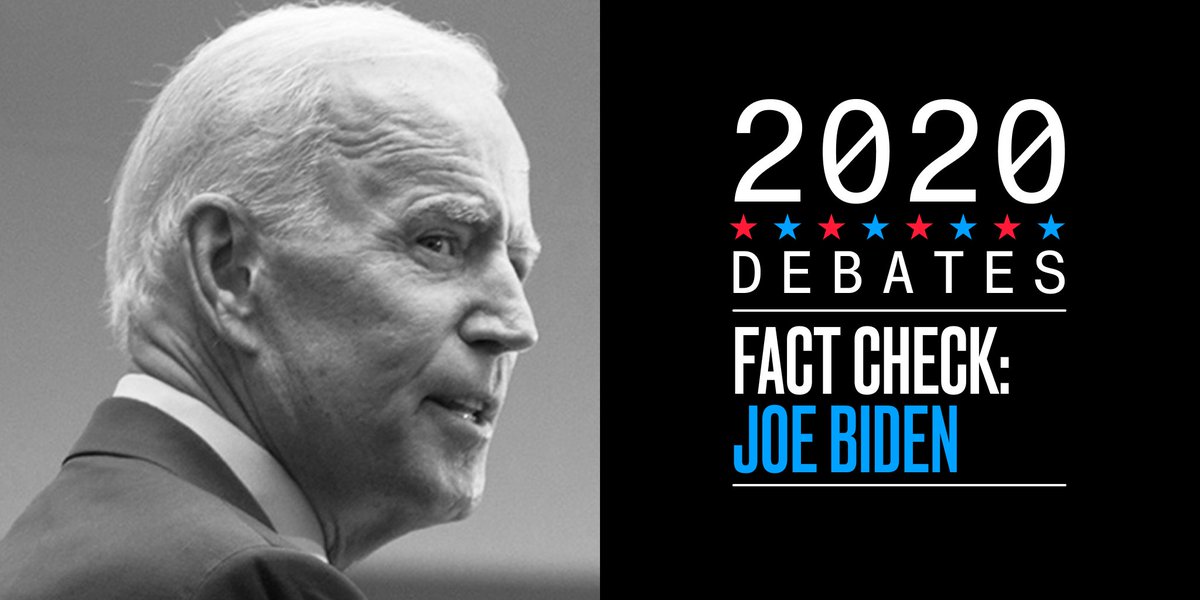 business's tweet photo. Joe Biden at #Debates2020 says Trump heads into the November election on track to be the first U.S. leader since World War II to oversee a net loss of jobs during a four-year term

That's true ✅ https://t.co/DqPHqXFptZ https://t.co/rncuRU6AaA