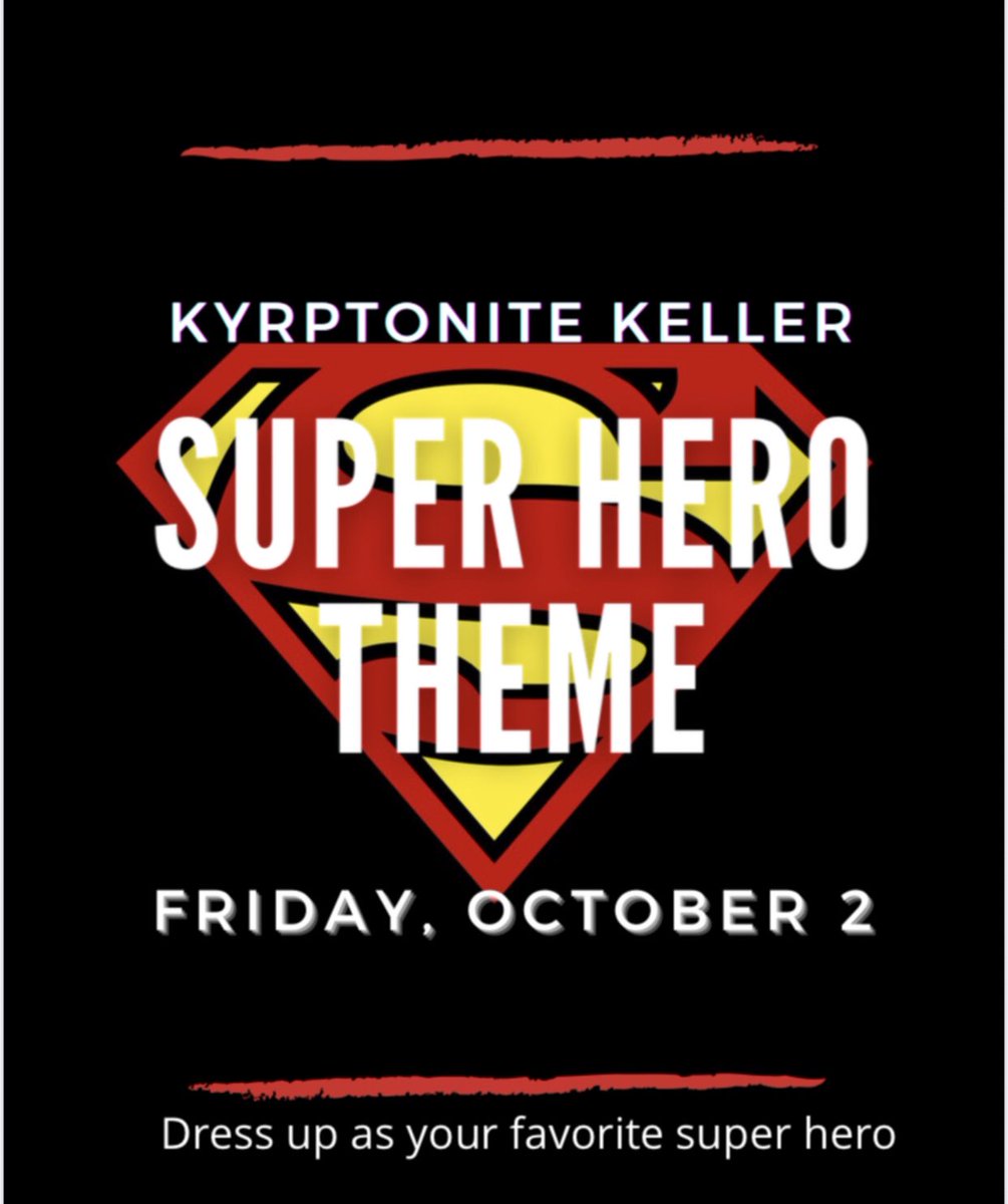 Hey bengal family! Let’s all 🦸‍♀️kryptonite Keller🦸 this friday at Keller ISD Athletic Complex! Drive safe and let’s go Braswell