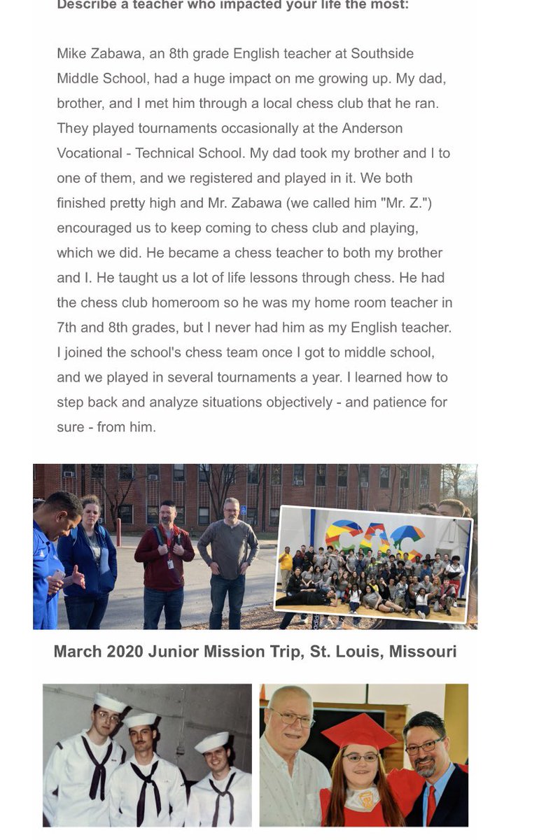 Thanks Mr. Jeff Stickler for loving our students! #WeRoar