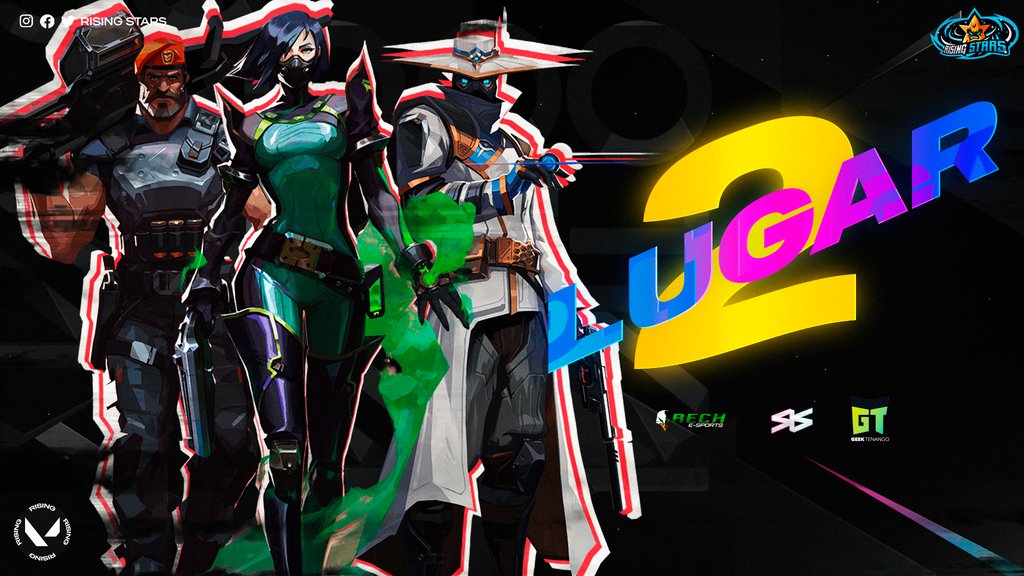 #Valorant 💥| Segundo Lugar 🥈 

Fuimos superados en la gran final del torneo organizado por <a href="/geektenango/">Geektenango</a> ante el equipo de Los chilaquiles y con nosotros el segundo puesto. Las estrellas ⭐️ volveremos más fuertes.

Gracias al apoyo de @rechgt. 

#SomosRs #RiseAndWin 💫💫