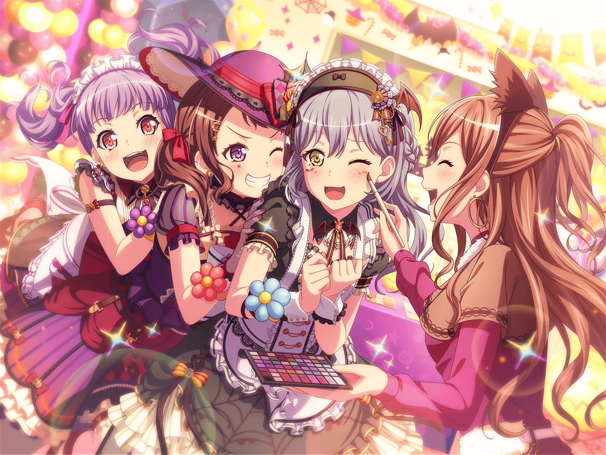 Bandori Cards バンドリカード Lock Asahi Rokka 朝日 六花 T Co Uzfqzsp4zy Twitter