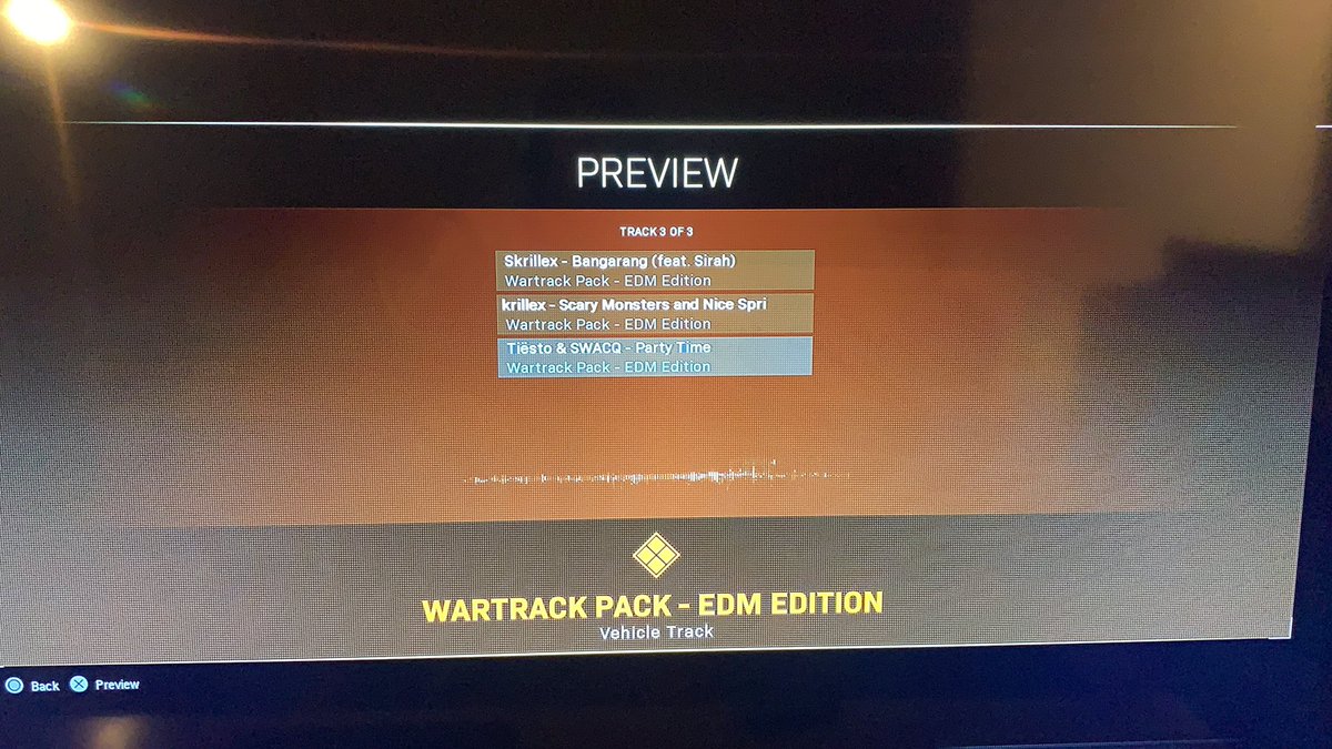dionbarker's tweet photo. @tiesto how do you feel about party time being a vehicle track in #warzoneseason6 https://t.co/bnvgxTYmgT