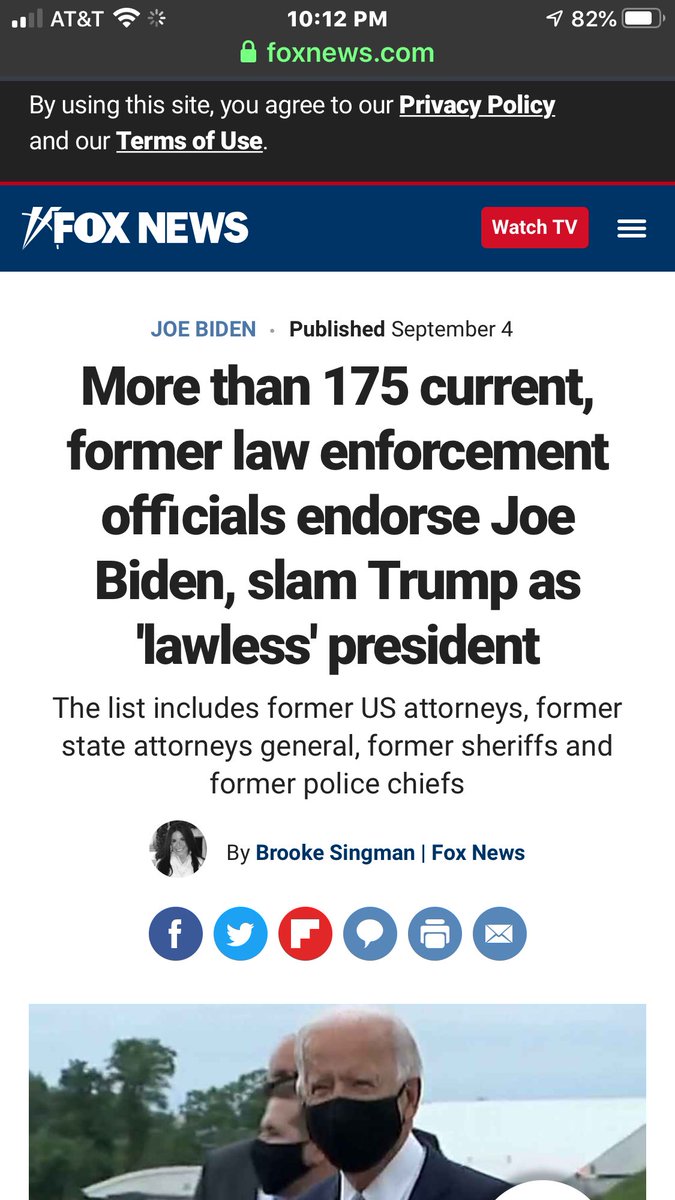 moekraft's tweet photo. @realDonaldTrump @JoeBiden Get your facts straight Law enforcement support Joe https://t.co/iaUXJmQ3wz