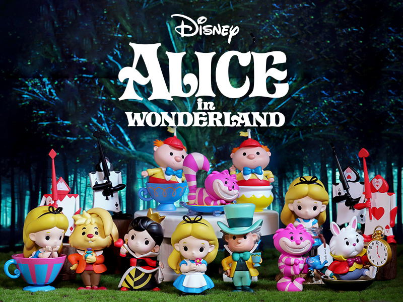 ディズニー　ポップマート　popmart ふしぎの国のアリス　フィギュア　3個 POP MART JAPAN on X: 