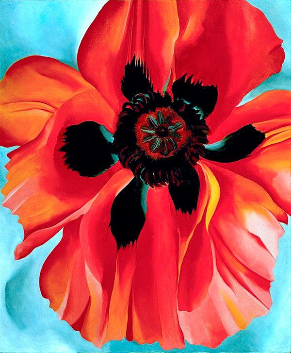 An O'Keeffe can cleanse any evil.Georgia O'Keeffe, Red Poppy, No. VI, 1928
