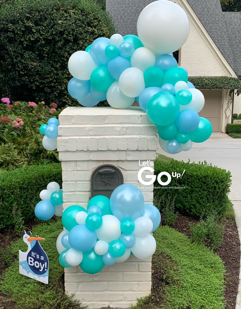 letsgoupnow's tweet photo. This chic, intimate baby shower was perfect for welcoming the new baby boy! #letsgoupnow https://t.co/K2ecDo4nqq