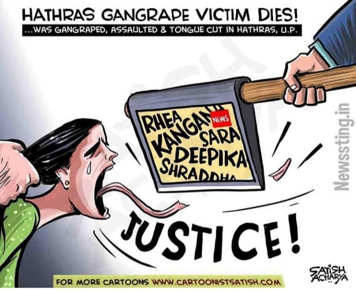 RJaisavar's tweet photo. Pls support her families its happened with the victim n now we should demand for encounter  #JusticeForManishaValmiki https://t.co/vjrTEbfYAx