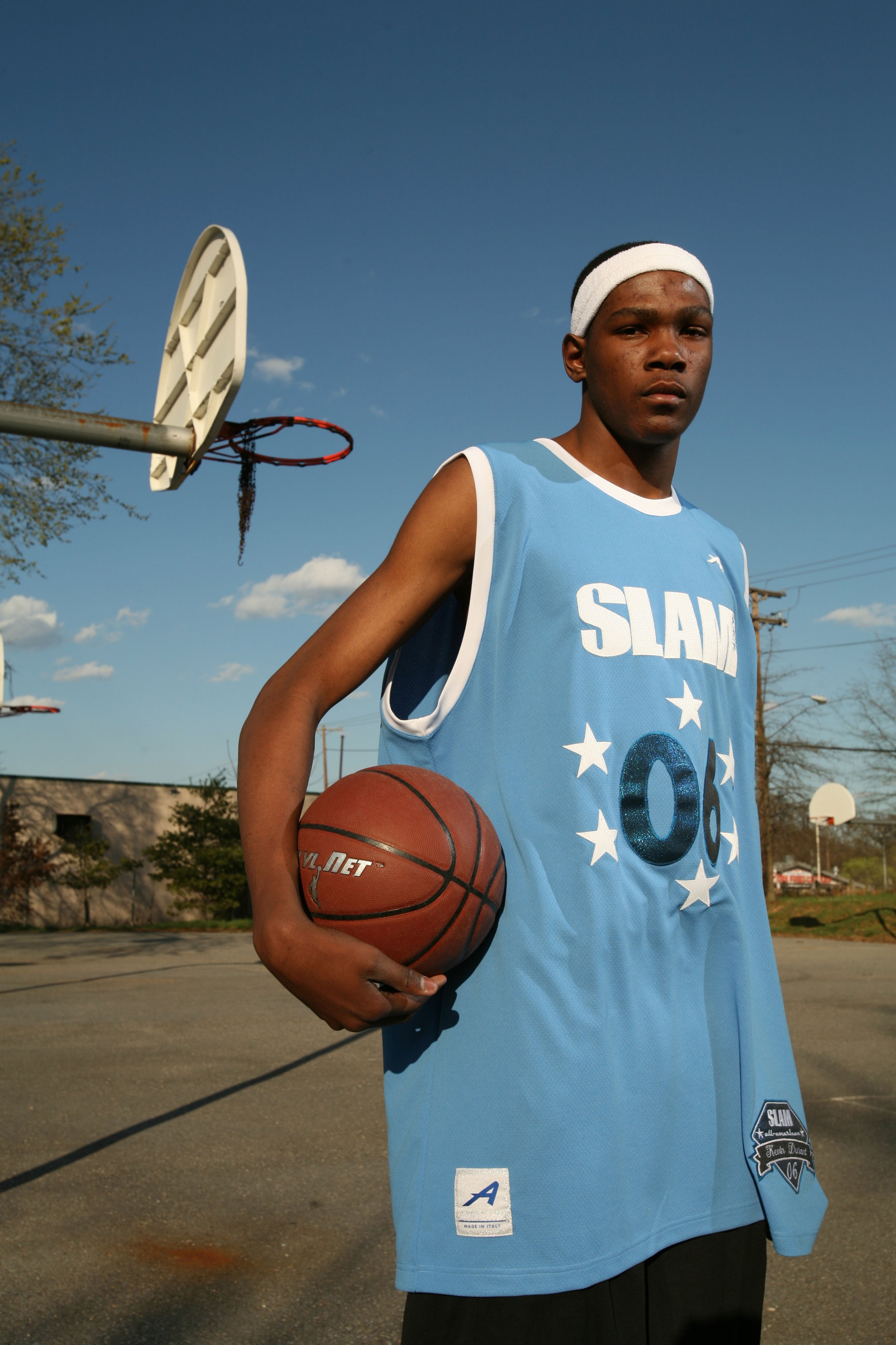 Kevin durant store slam jersey
