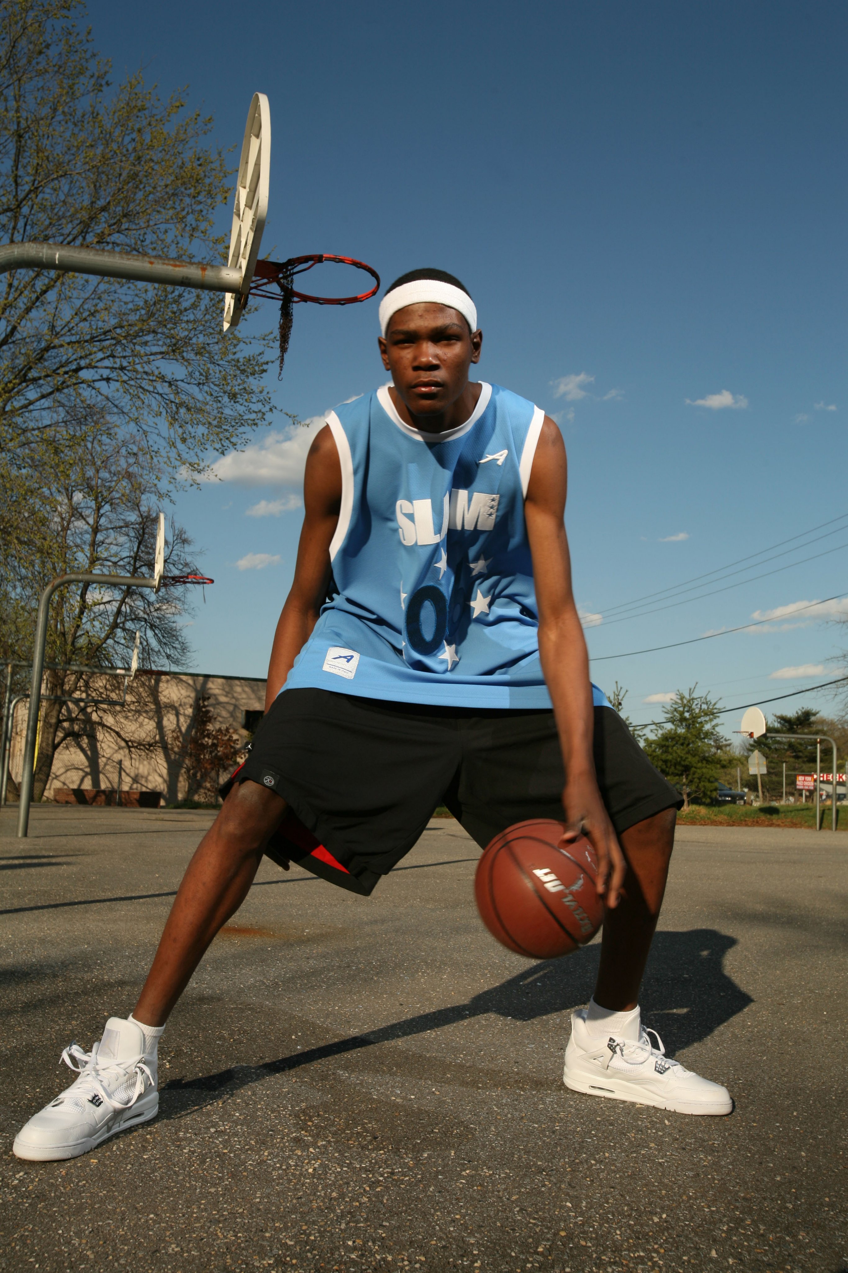 Kevin durant store slam jersey
