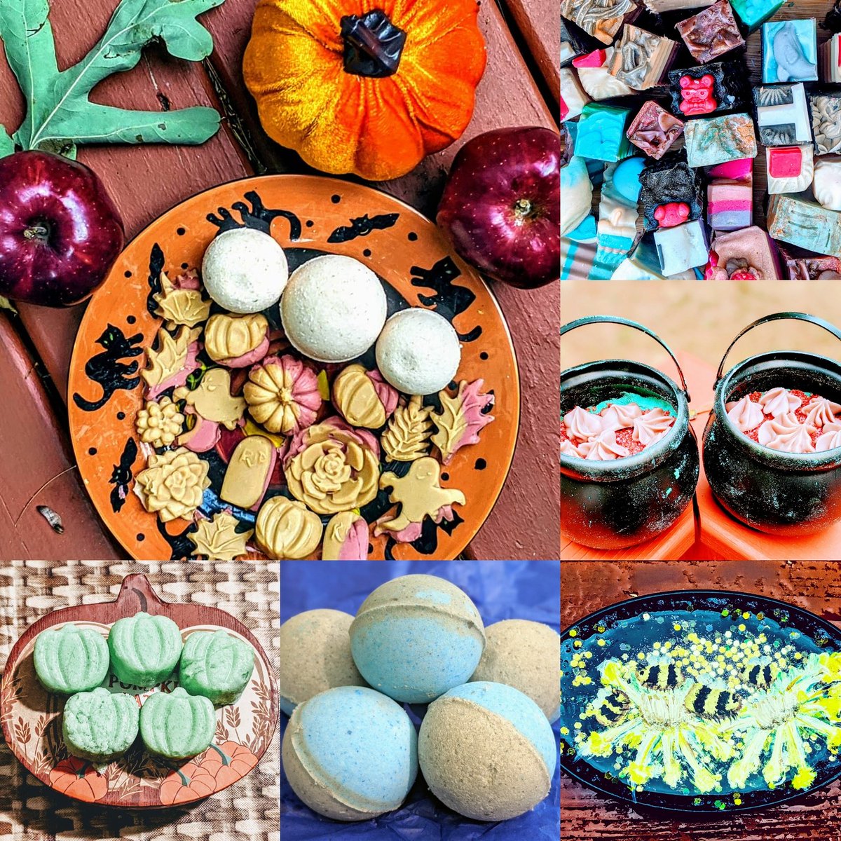 pumpknpatchsoap's tweet image. Well I know I need ways to destress, feel free to pop over and pick out some relaxing soaps, scrubs, and bath bombs and have a self care night. Likewise if someone you know could use some self care these make for great gifts! Pumpkinpatchsoaps.bigcartel.com