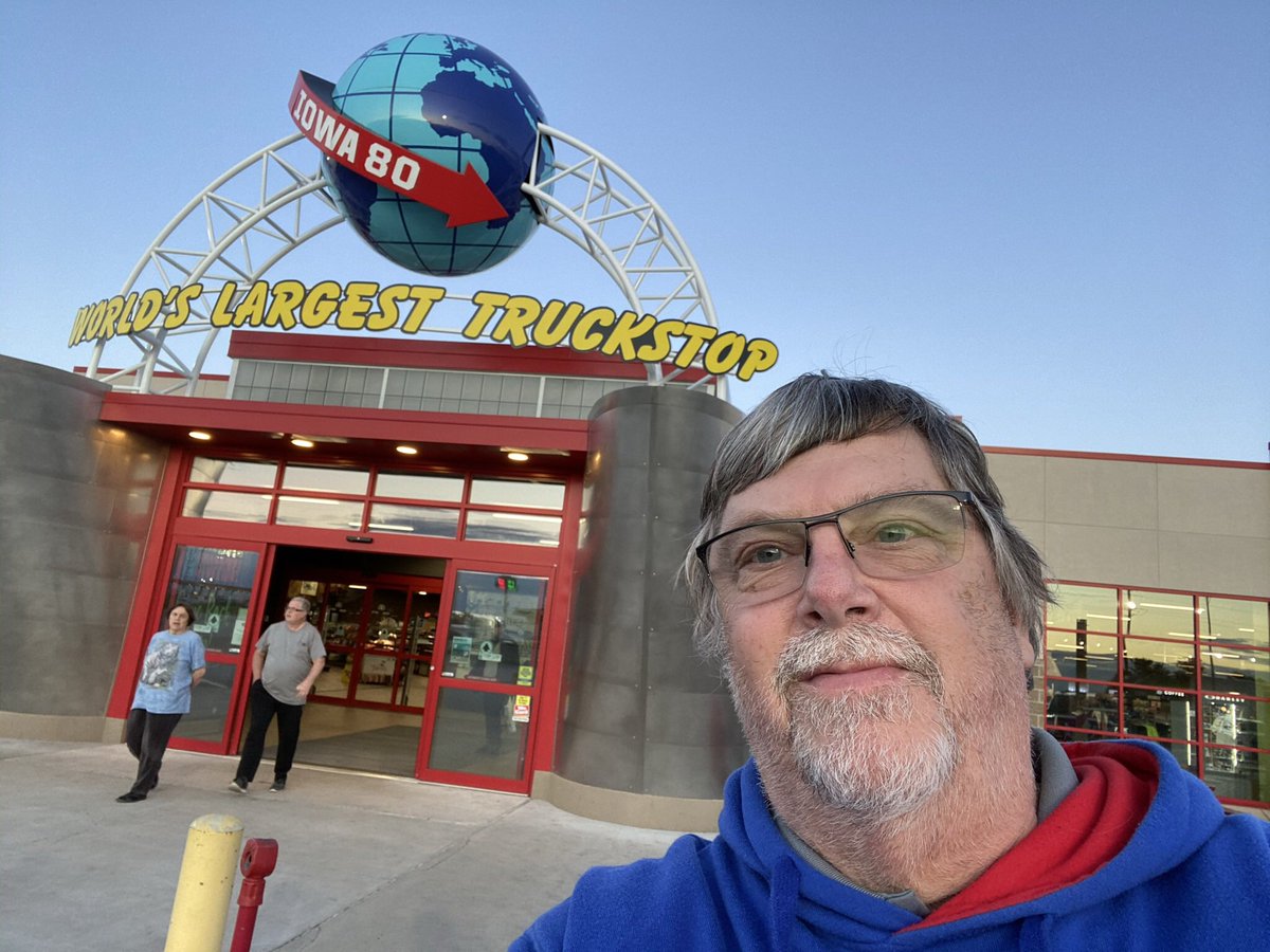 When in Iowa...pay homage to the worlds largest truck stop - Iowa 80.   This place is HUUUGGGEEEE