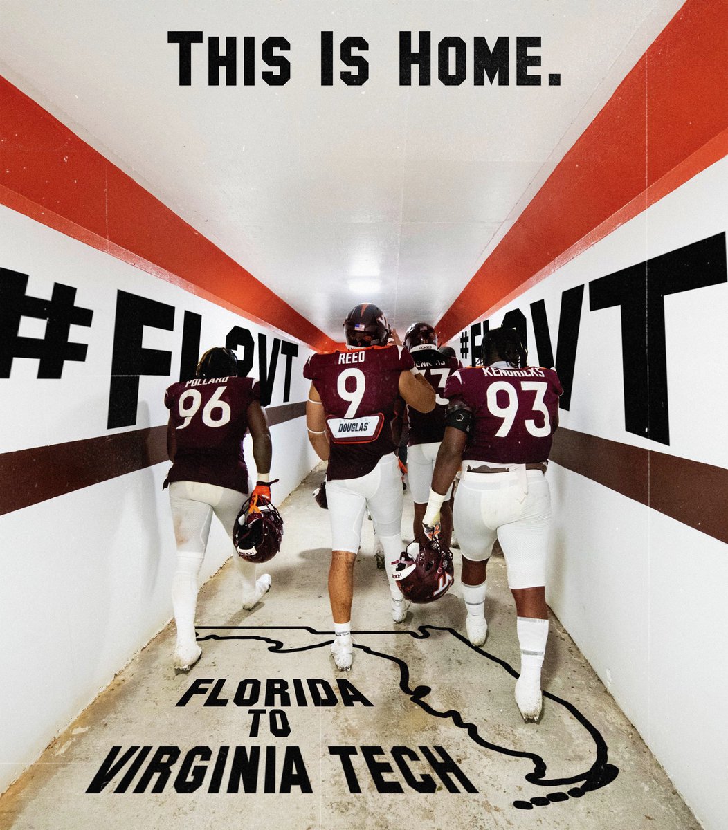 recruitvt's tweet photo. #FL2VT It’s Proven Itself Time and Time Again. #HardSmartTough #HardHatXXII #LetsGo #Hokies https://t.co/3NsdpzHihA