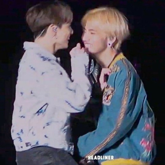 taekook happy moments on stage, a devastated thread