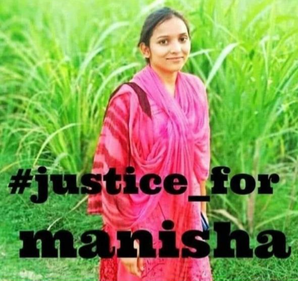 razaansari_'s tweet photo. Where is vikas purush Yogi Adotynath, a 19 years old girl gangraped and strangled but there is no single minister from BJP to support this lost soul. Hatras incident is brutal like Nirbhaya. Culprits should be hanged.
#HangHathrasculprits
#standwithmanisha https://t.co/btbYA8lJu6