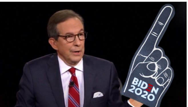 RealMikeMichail's tweet image. Before the #Debate, "Chuck" Wallace said he wanted to be impartial and invisible. Sure 🤦
#Trump2020NowMoreThanEver 
#FoxFail