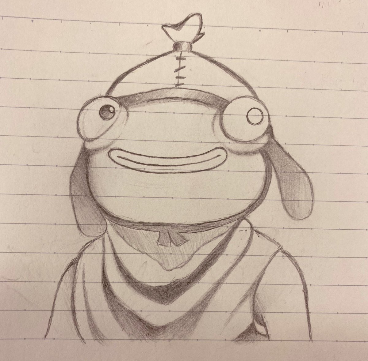 描いてみた お魚さん体もちょっと描いてみたよ フォートナイト フォートナイトイラスト ツイレポ