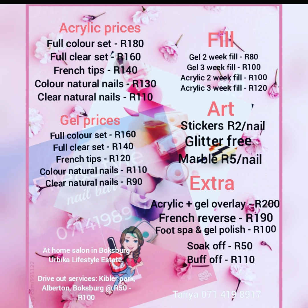 Aquapers's tweet photo. @SpringsNews 
@BoksburgNews
@boksburg
Contact Tanya 0714198917 for appointments. https://t.co/AkamAQ50Qw