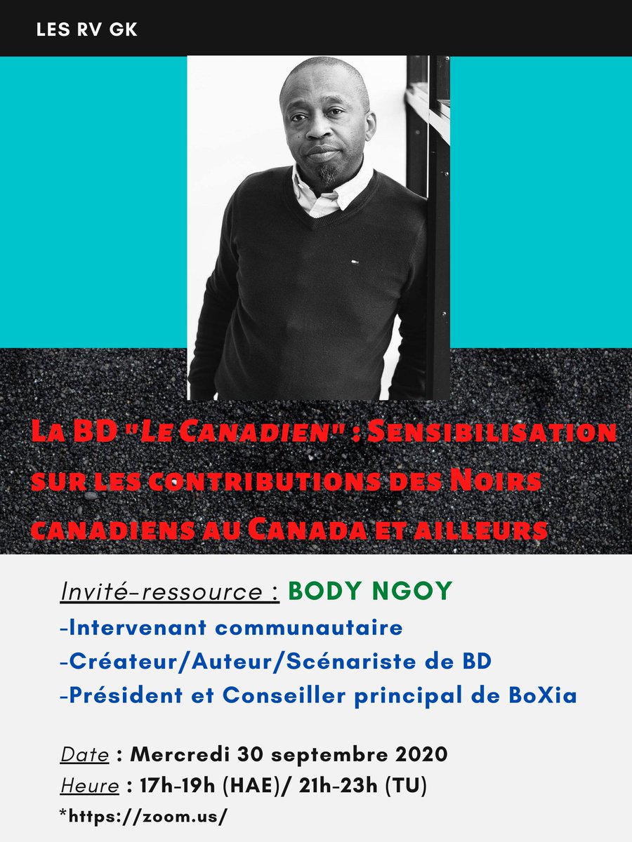 GK Conseil/Consulting vous convie à une réflexion et un enrichissement: LES RV GK !
#LESRDVGK #LESRVGK #LesRdvDeGuillaumeKoffi #GKConseilConsulting #Education #Communication #CommunityInterpretation #Éducation #InterprétationCommunautaire
#GuillaumeKoffiOttawa #GuillaumeKoffi