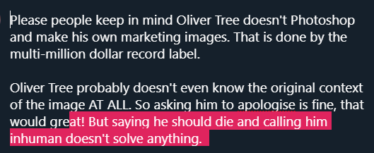 JoesToasty's tweet photo. Ok I'm seeing the Oliver Tree funeral image circle around again. Please just read what I have said below and try to understand. Thank you. #olivertree #olivertreeisoverparty https://t.co/PE1exV9BUZ