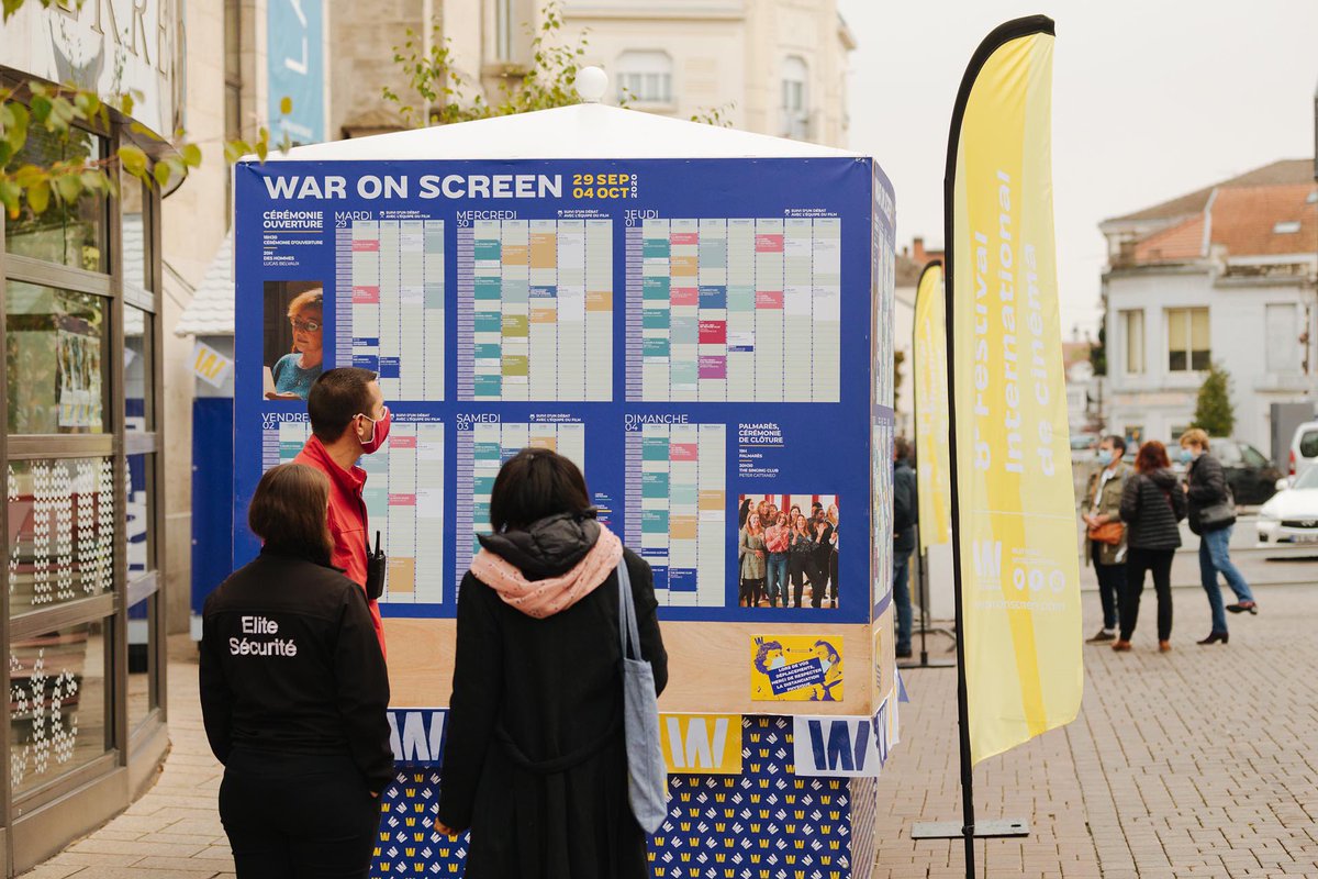 LaCometeSN's tweet photo. War on Screen • le festival est ouvert. Rendez-vous pour 5 jours de Cinema. 😷 #wos2020 @WarOnScreen https://t.co/laLtA56QI2